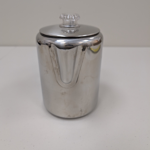 Elegant Silver Coffee Percolator - Picture 3 of 16
